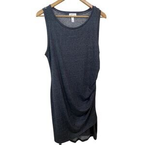 ✨HOST PICK✨Leith Charcoal Gray Ruched Bodycon Tank Dress - Size XL (NWT)